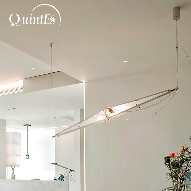Interior Design Gold - LED Glass Chandelier Minimalist Design Silver