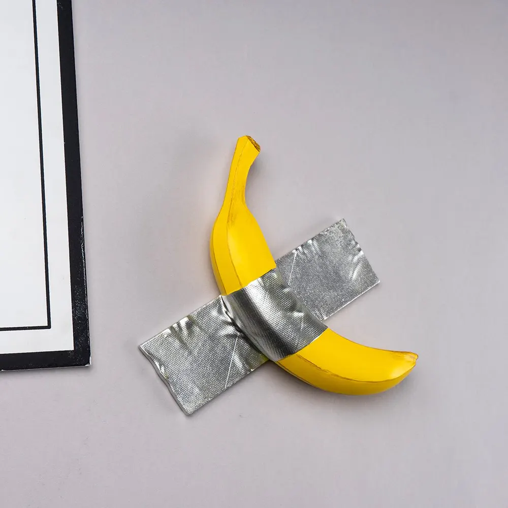 Interior Design Quotes - Resin Tape Banana Comedian Figurine Wall