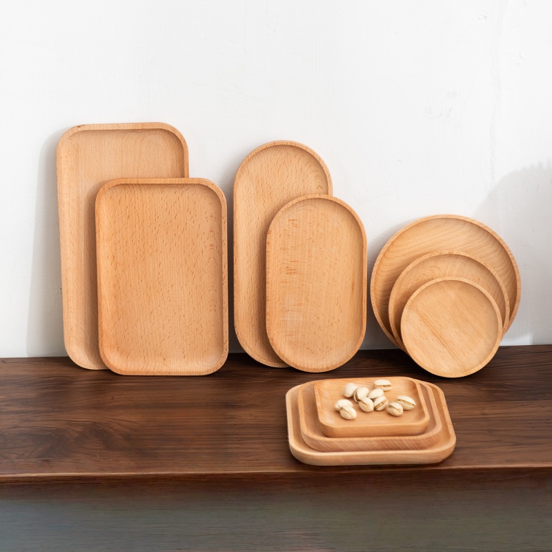 Solid Beech Wood Breakfast Tra - Travertine Tray Oval review and price