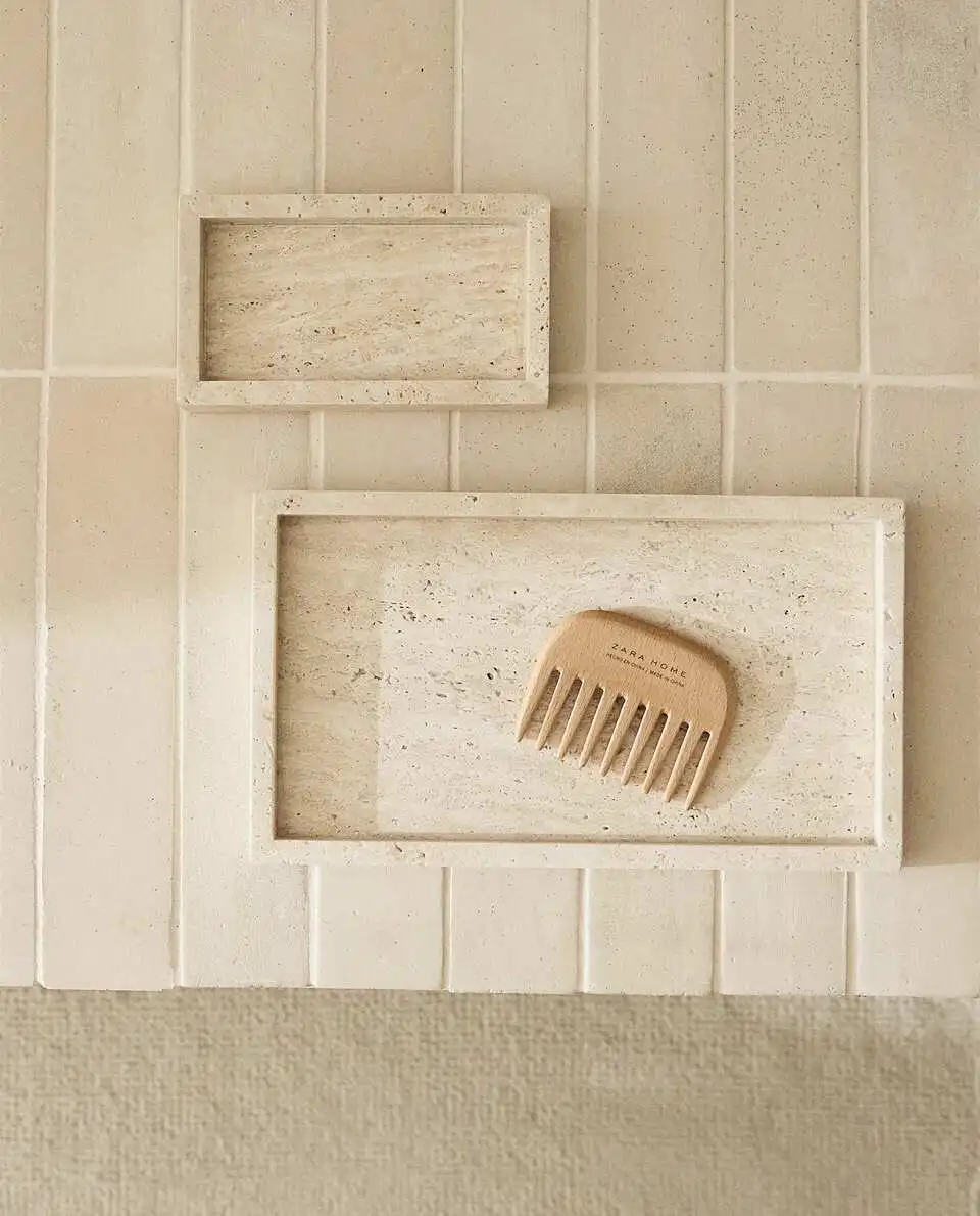 Wabi-Sabi Style Yellow Travert - Travertine Tray Oval review and price