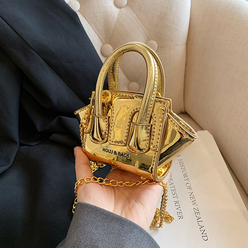 Trendy Mini Earphone Bag Cross - Interior Design Gold review and price