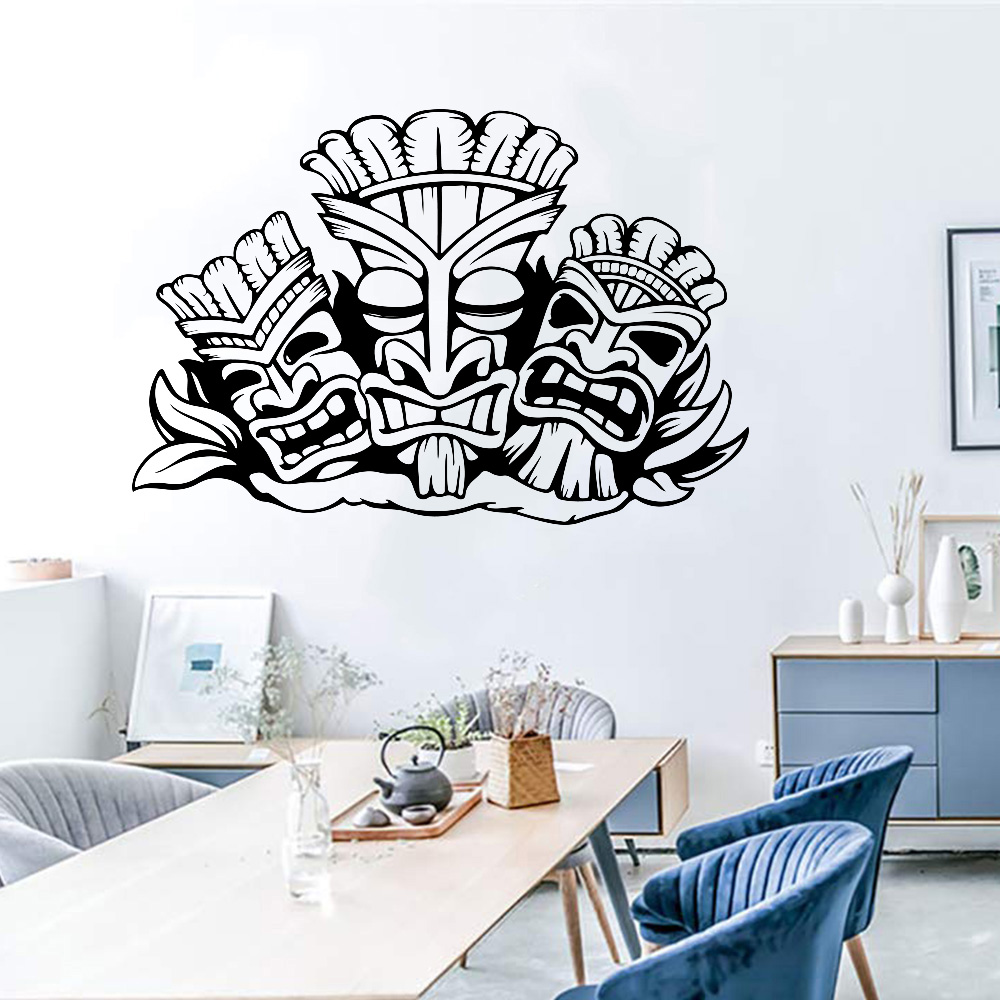 Hawaiian Totem Wall Sticker Al - Interior Design Quotes review and price
