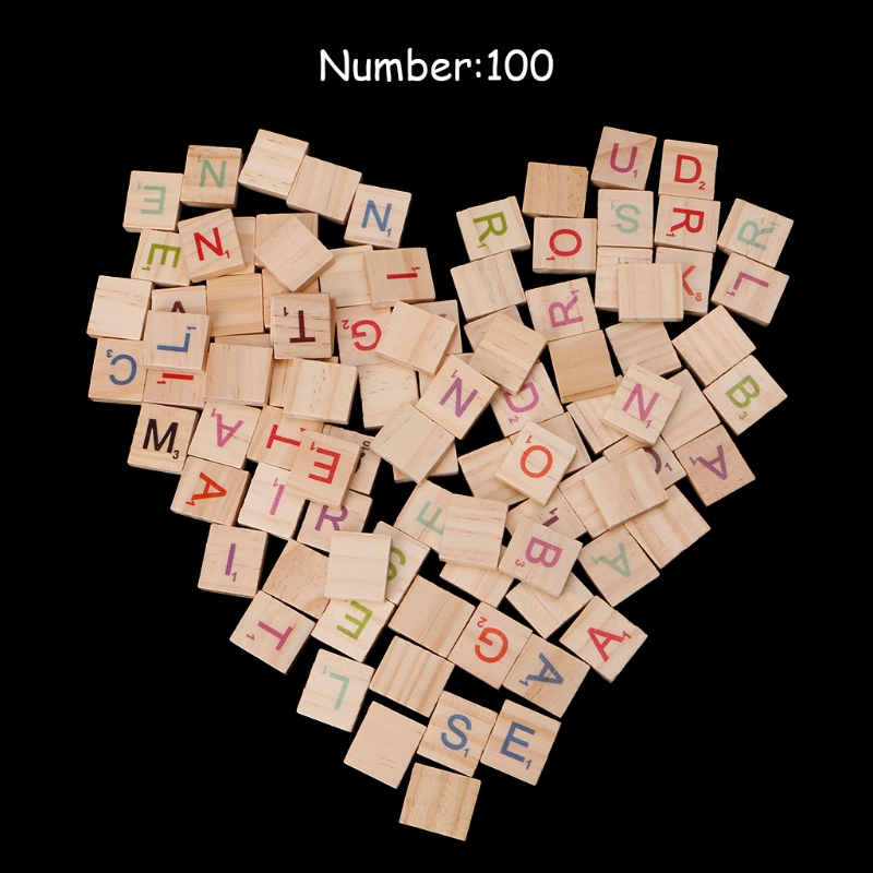 100PCS Wooden Tiles Colorful L - Interior Design Quotes review and price