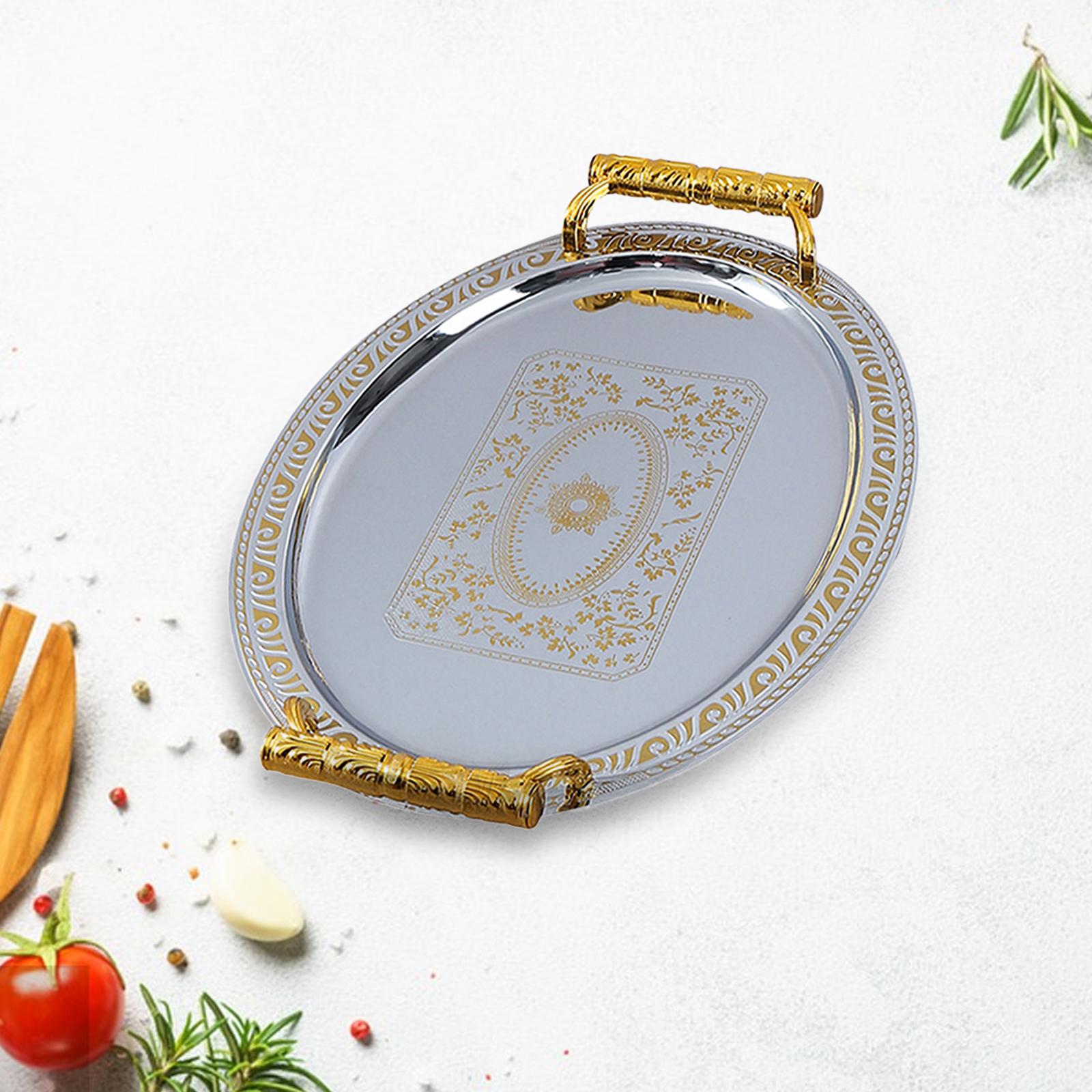 Decorative Serving Tray Oval M - Travertine Tray Oval review and price