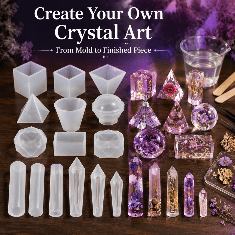 15pcs Crystal Resin Silicone M - Interior Design House review and price