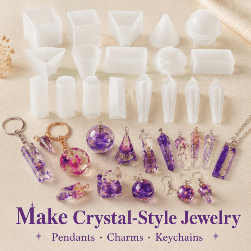 15pcs Crystal Resin Silicone M - Interior Design House review and price