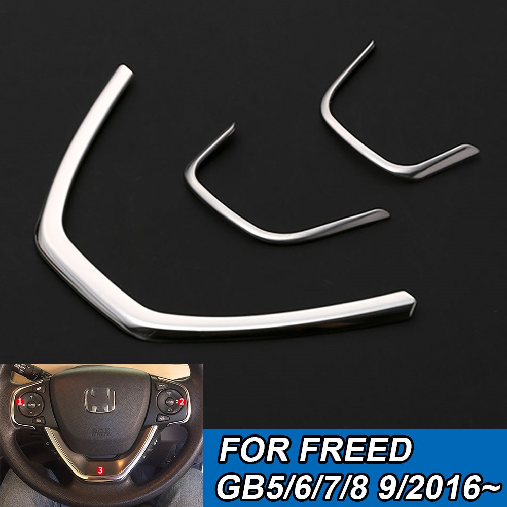 3pcs Car PANEL Trim for Honda  - Interior Design Gold review and price