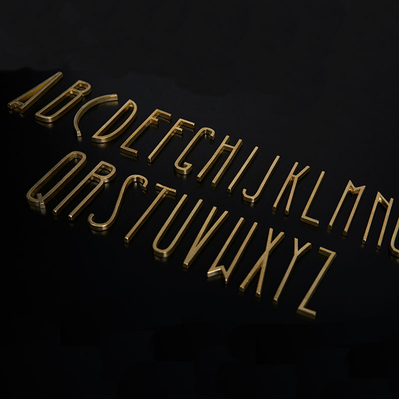 3mm 5mm Brass Letters DIY Name - Interior Design Quotes review and price