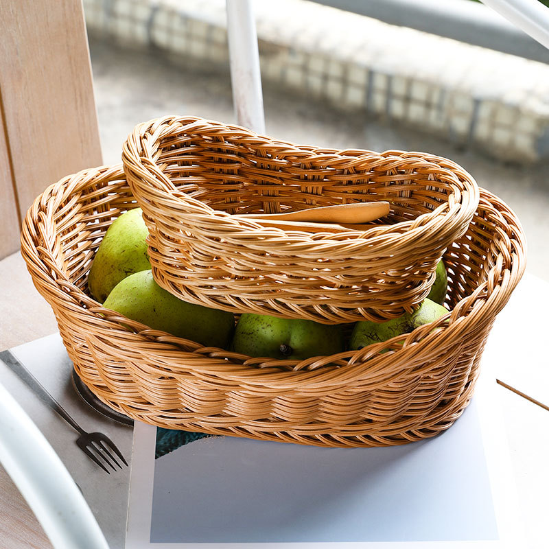 Oval Rattan Woven Storage Bask - Travertine Tray Oval review and price