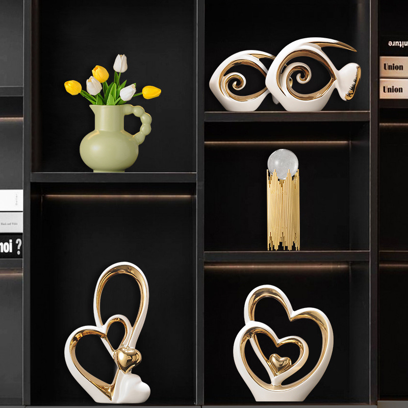 Golden Hollow Ceramic Handicra - Interior Design Gold review and price