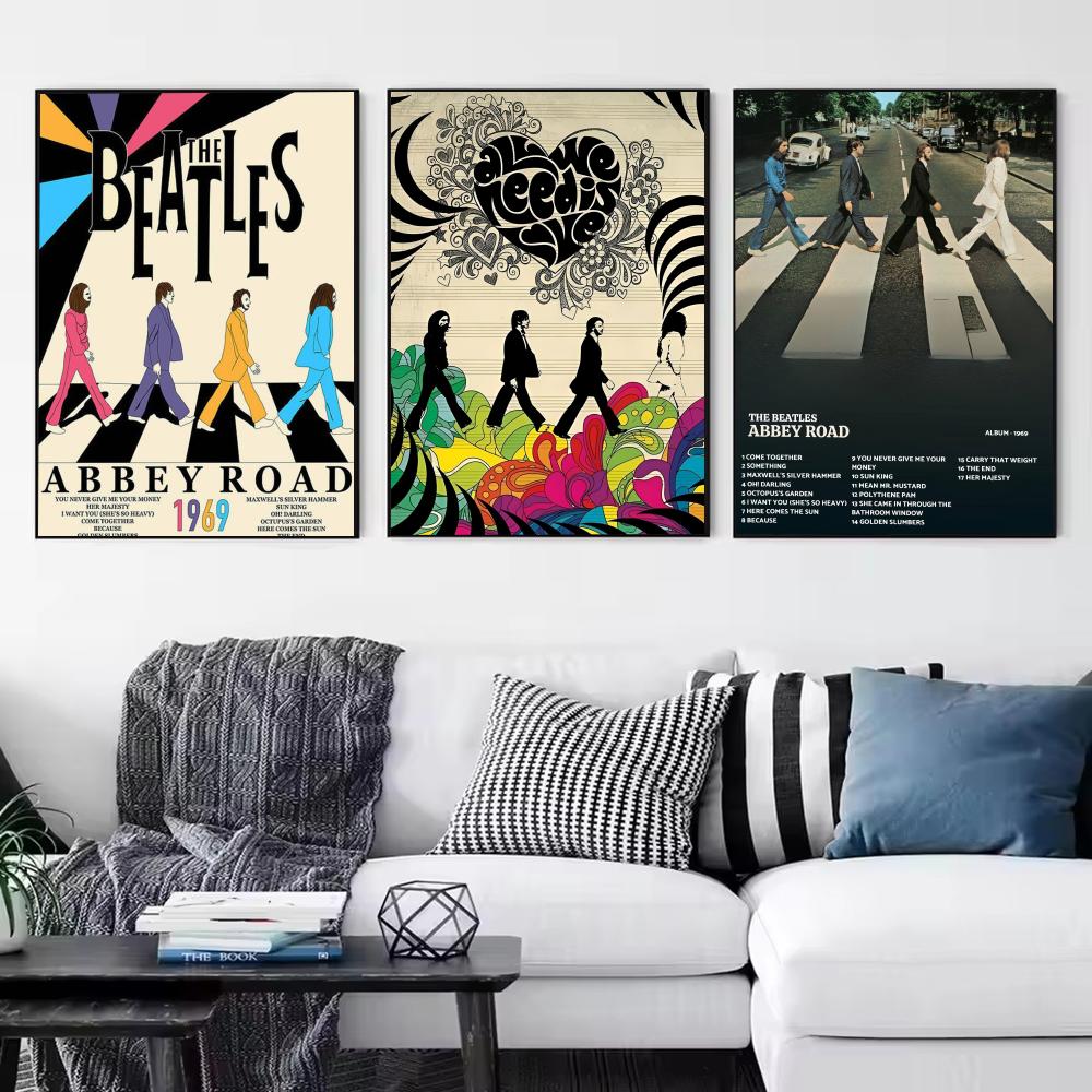 Pop Band T-The Beatles Poster  - Interior Design Minimalist review and price