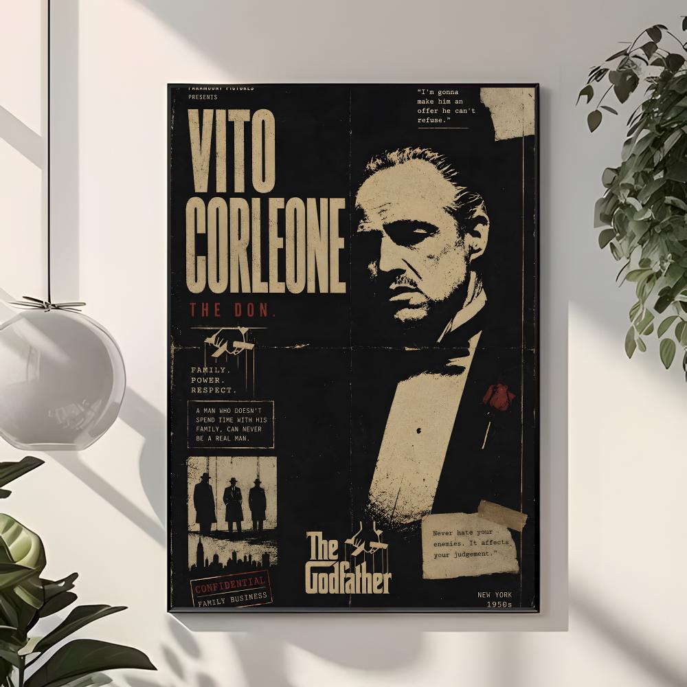 gangster classic T-The Godfath - Interior Design With Wallpaper review and price