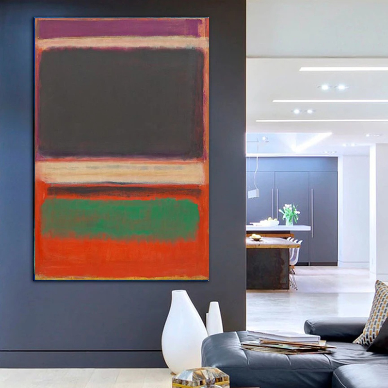 Wall Decor, Mark Rothko Poster - Interior Design Minimalist review and price