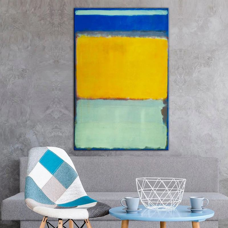 Wall Decor, Mark Rothko Poster - Interior Design Minimalist review and price