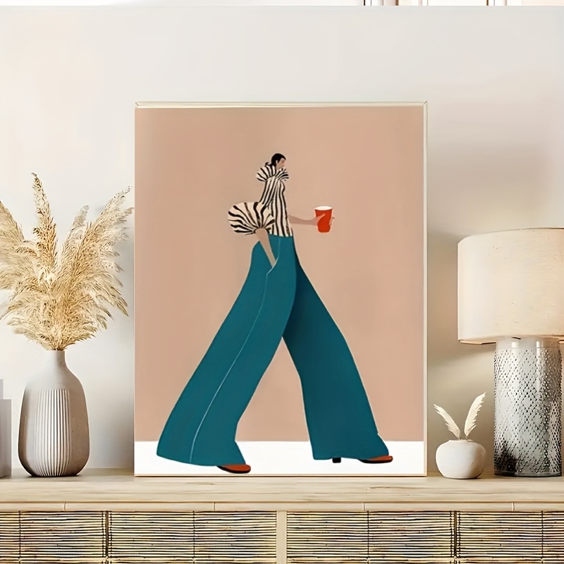 Fashionable Blue Pants Woman P - Interior Design House review and price