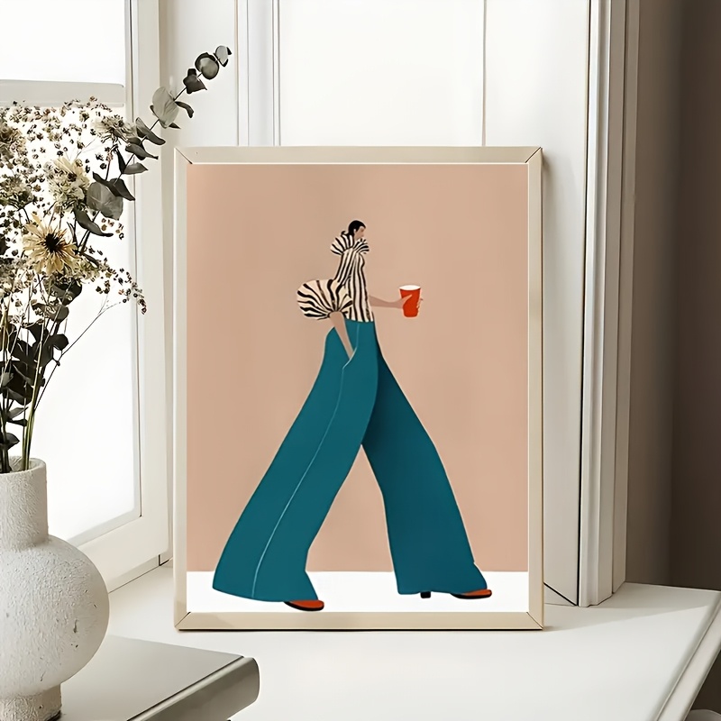 Fashionable Blue Pants Woman P - Interior Design House review and price