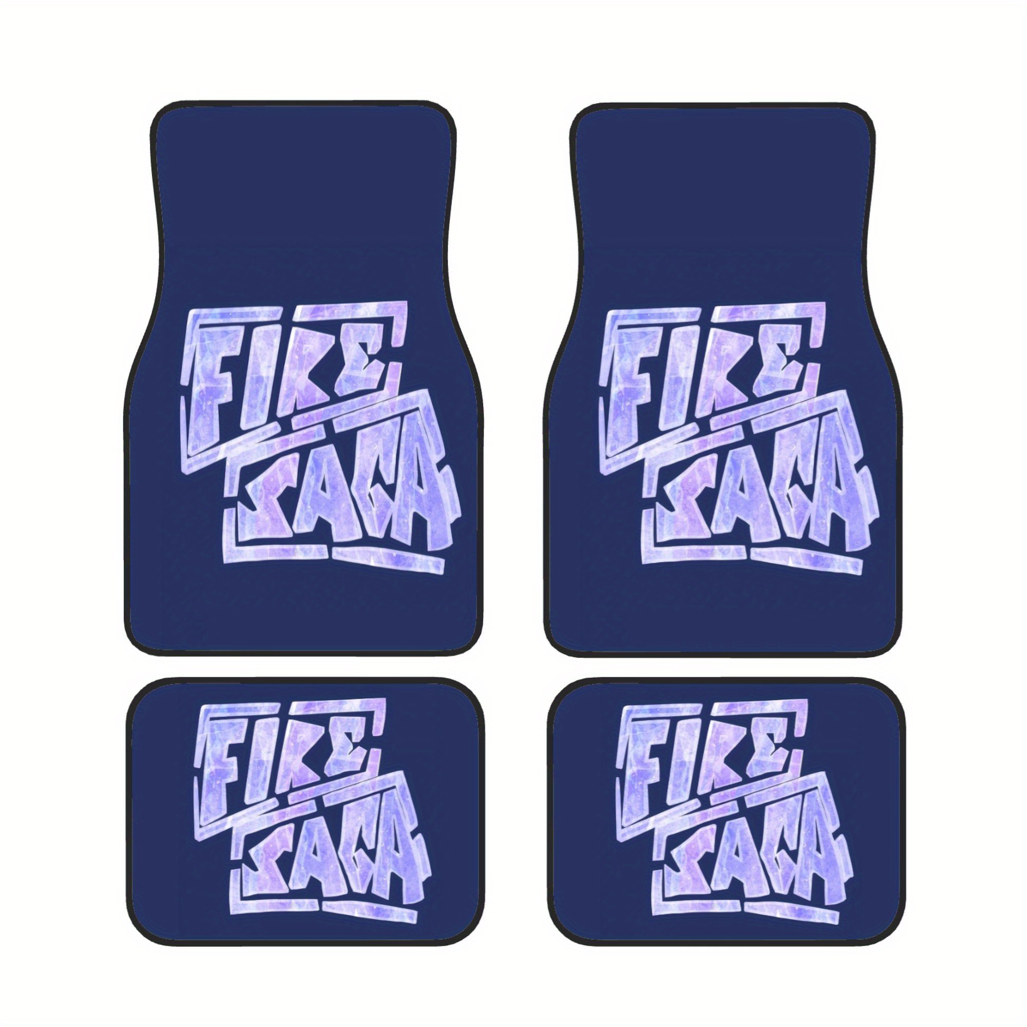 Set Of 4 Flame Legend Logo Car - Interior Design Years review and price